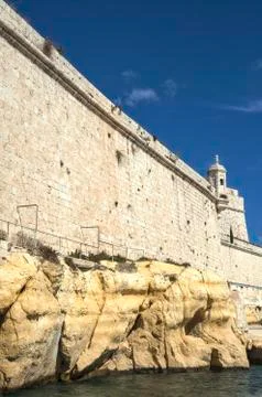 St. Angelo Walls Stock Photos