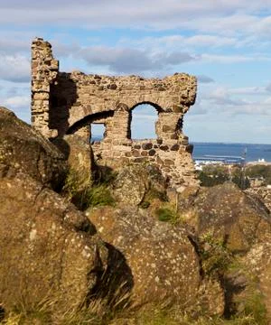 St. anthony's in ruins Stock Photos