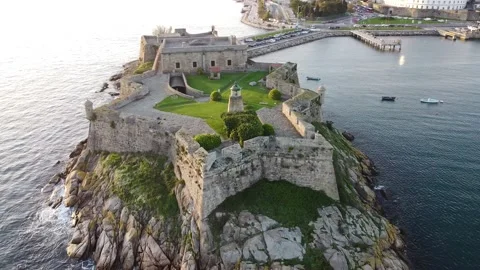 St Anton castle Stock Footage 170195415