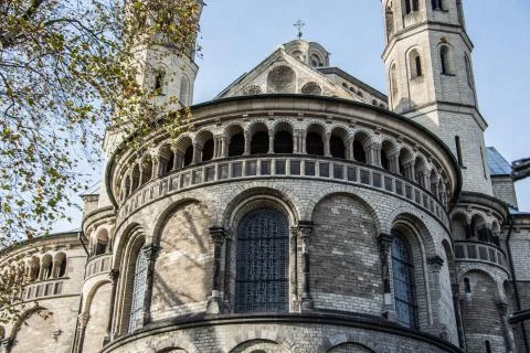 St. Aposteln Kirche 스톡 사진