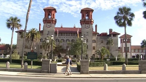St Augustine City Hall Stock Footage 108795668