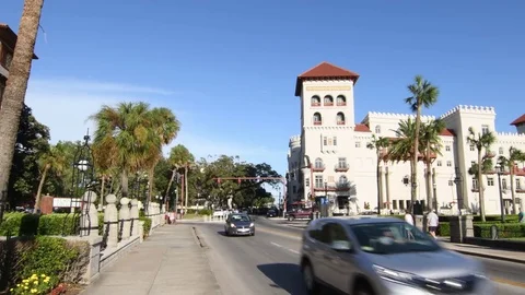 St Augustine Florida Casa Monica hotel in nation's oldest city on King Street, Видео 73748713