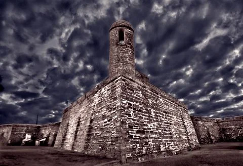 St. Augustine Fort Stock Photos