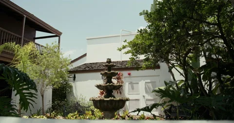 St. Augustine fountain 6K 스톡 동영상 204816518