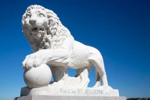 St Augustine Foto stock