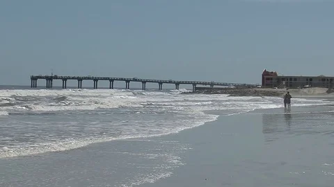 St Augustine Pier Stock Footage 108795634