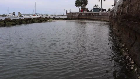 St Augustine Waterfront Stock Footage 152601716