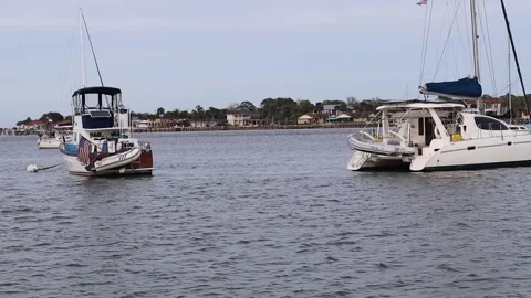 St Augustine Waterfront Stock Footage 152603090