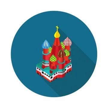 St. Basil is Cathedral Stock Illustration
