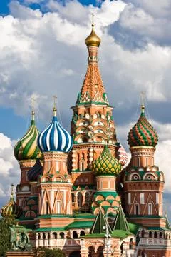 St. Basil Cathedral Foto stock