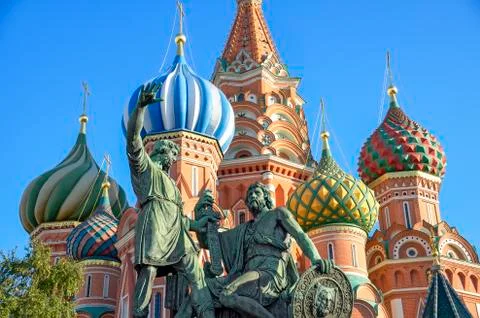 St. Basil Cathedral Stock Photos