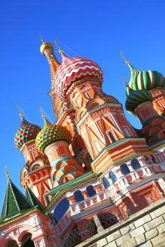 St Basil cathedral Stock Photos