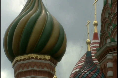 St. Basil's Cathedral 3 Stock Footage