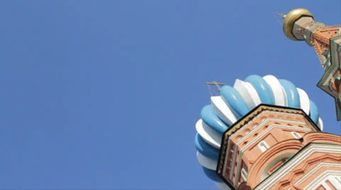 St. Basils Cathedral (Kremlin) Stock Footage 23724134