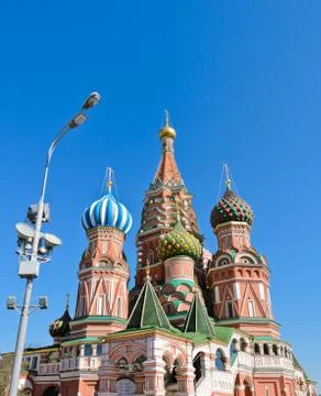 St. basil's cathedral Stock Photos