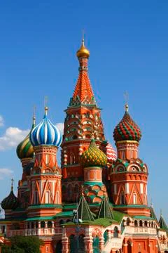 St basil's cathedral Stock Photos
