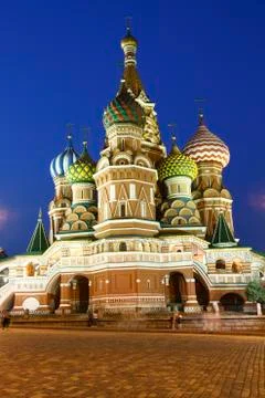 St basil's cathedral Stock Photos