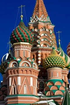St Basil's Cathedral Stock Photos