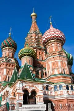 St Basil's Cathedral Stock Photos