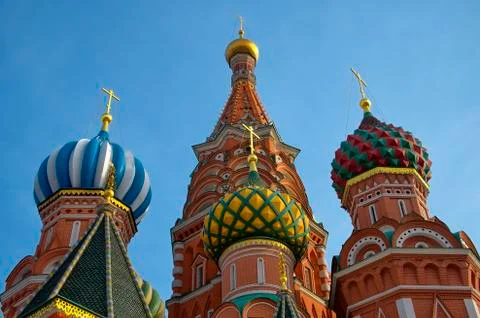 St. Basil's Cathedral Stock Photos