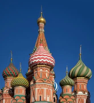 St. Basil's Cathedral Stock Photos
