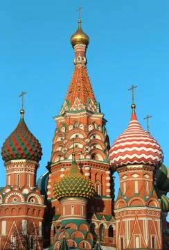 St. basil's cathedral Stock Photos