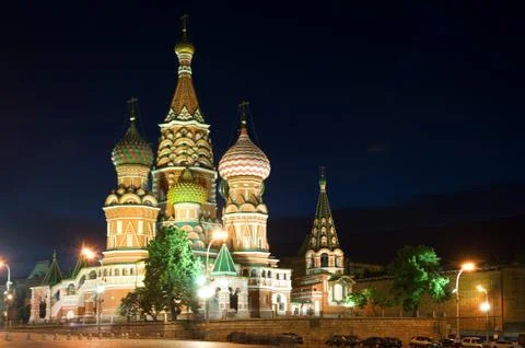St basil's cathedral Stock Photos