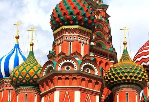 St. Basil's Cathedral Stock Photos