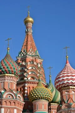 St. Basil's Cathedral. Stock Photos