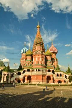 St. Basil's Cathedral. Stock Photos