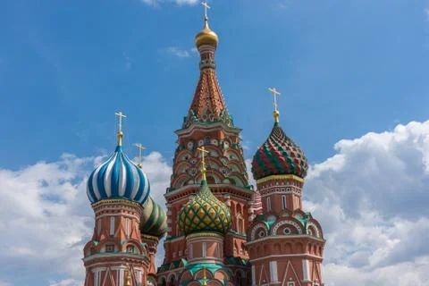 St. Basil's Cathedral Stock Photos