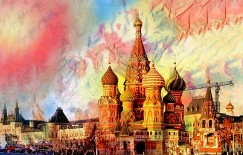 St Basils Cathedral Stock Photos