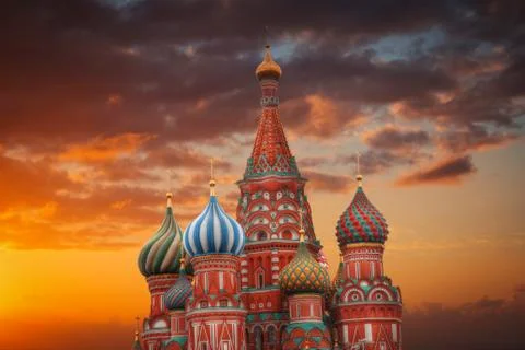 St. Basil's Cathedral Stock Photos