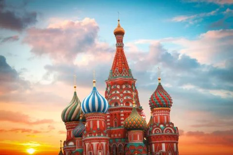 St. Basil's Cathedral Stock Photos