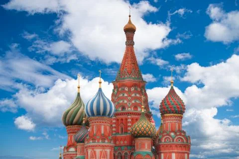 St. Basil's Cathedral Stock Photos