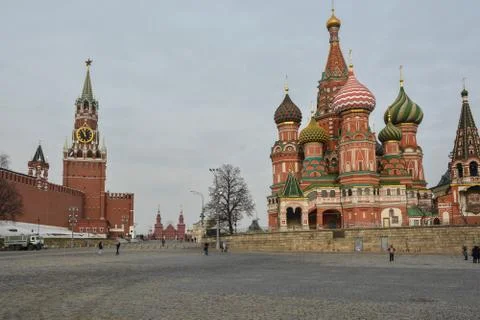 St. Basil's Cathedral. Stock-Fotos