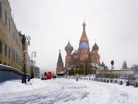 St. Basil's Cathedral Stock Photos