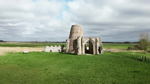St Benet's Abbey, Norfolk Video stock 237826973
