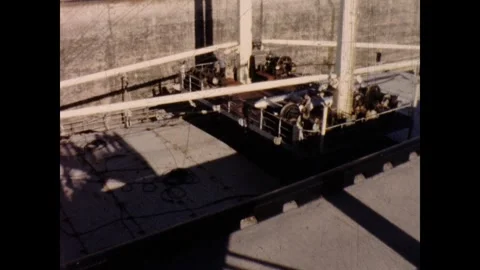 St Catherines Canal Lock 3 Canada 1968 Stock Footage 252683060