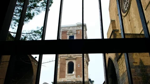 St. Chiara Bell tower Stock Footage 122252928