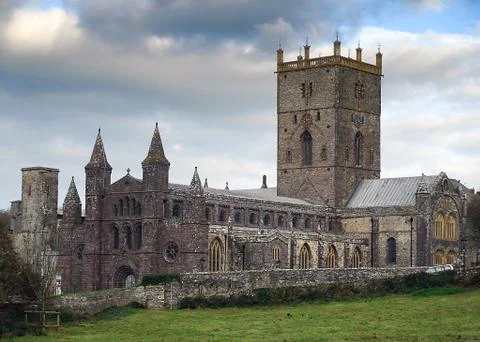 St Davids Cathedral Stock Photos