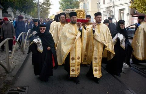 St. Demetrius the New, procession, Bucharest, Romania Photos