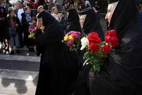 St. Demetrius the New, procession, Bucharest, Romania Photos