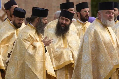 St. Demetrius the New, procession, Bucharest, Romania Photos
