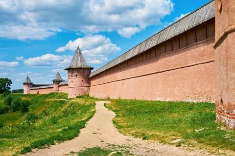 St Euthymius Monastery. Golden Ring of Russia, ancient town of Suzdal, Vladimir Foto stock