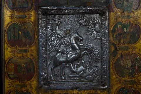 St. george icon Stock Photos