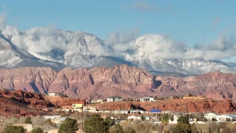 St. George, Utah. Drone Video stock 228686688