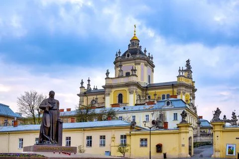 St. George's Cathedral. Stock Photos