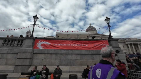 St. George's Day celebration. Stock Footage 273360136
