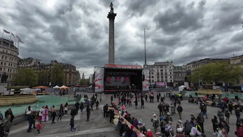 St. George's Day celebration. Stock Footage 273364433